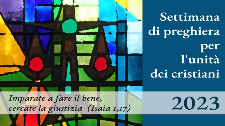 Settimana di preghiera per l’unità dei cristiani